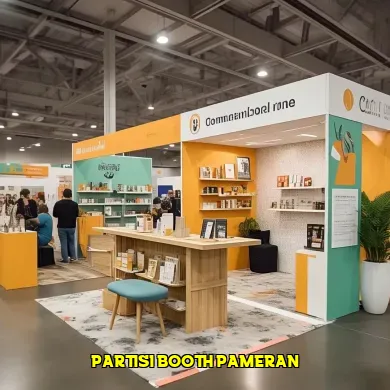 partisi booth pameran